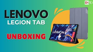 Lenovo Legion Tab Unboxing and handson at performanceoriented tablet [upl. by Nolham323]