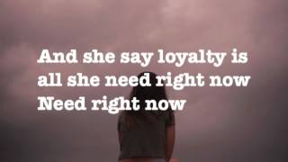 Phora • Loyalty Lyrics [upl. by Trevorr]