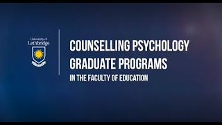 Counselling Psychology Webinar [upl. by Rehpoitsirhc]