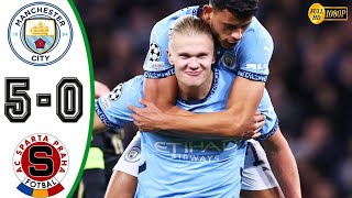 Manchester City Vs Sparta Praha 50 All Goals Highlight Today Match [upl. by Resee]