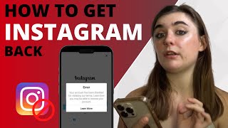 How to get Instagram back if hackeddisableddeleted [upl. by Eidnew202]