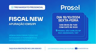 TREINAMENTO FISCAL NEW  APURAÇÃO ICMS  IPI  Segunda Parte [upl. by Dud945]