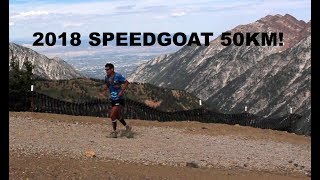 2018 SPEEDGOAT 50KM RACE FOOTAGE  Sage Canaday ultra mountain trail running [upl. by Fidole]