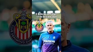 Noticias de la Liga MX Chivas busca a Quique Setién ¿Álvaro Fidalgo a la Selección Mexicana y mas [upl. by Alber]