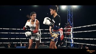 quotAu Coeur de la Fournaisequot Anissa Meksen vs Phet Yodying [upl. by Aiekahs]