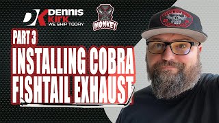 Installing Cobra Fishtail Exhaust with ProfessionalMonkey  Part Three [upl. by Sivad145]