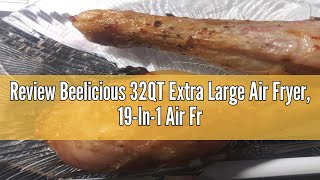 Review Beelicious 32QT Extra Large Air Fryer 19In1 Air Fryer Toaster Oven Combo with Rotisserie a [upl. by Eiten]