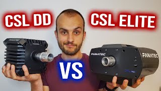 Fanatec CSL DD vs CSL Elite Is It An Upgrade [upl. by Lecirg]