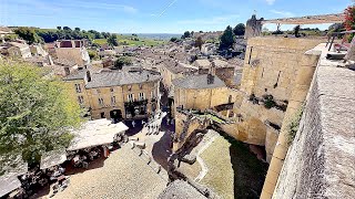 SaintÉmilion Ancient City Walk Arounds October 2023 visit  Bordeaux FRANCE 🇫🇷 [upl. by Zigmund]