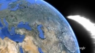 Asi cayò el Meteorito en Rusia [upl. by Tenom100]