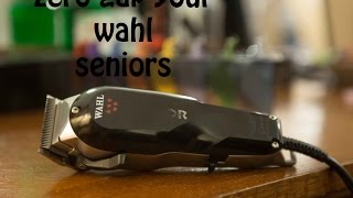 How to zero gap your Wahl clippers the easy way [upl. by Yklam278]