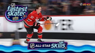 Fastest Skater  2023 NHL AllStar Skills Competition [upl. by Lal]