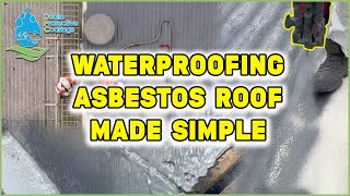 Waterproofing an asbestos roof in under 2 weeksNo need for closing the factory for the time of work [upl. by Fancy]