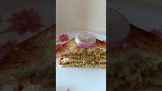 Avocado sandwich  weight loss recipe  shortsfeed foodie shorts weightloss chaitramohanvlogs [upl. by Ainolopa]