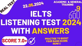 IELTS Listening Practice Test 2024 with Answers  22052024 [upl. by Eimrej647]