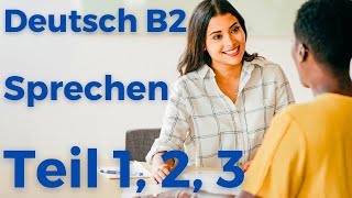 Telc Deutsch B2 Sprechen Teil 1 Teil 2 Teil 3  Reisen Thema B2  Diskussion B2 Telc [upl. by Kirchner]