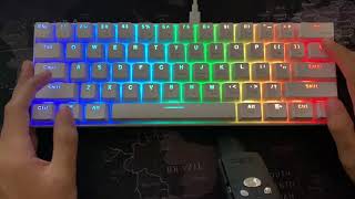 All Rk61 rgb color options [upl. by Debra96]