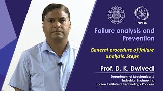 Lecture 18 General procedure of failure analysis Steps [upl. by Neda]