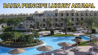 Walk Thru and Review of Bahia Principe Luxury Akumal Riviera Maya Mexico [upl. by Atnoid]