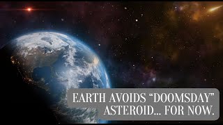 Earth avoid quotdoomsdayquot asteroid for now [upl. by Rafter]