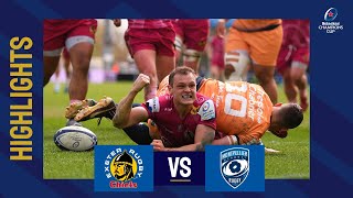 Highlights  Exeter Chiefs v Montpellier Hérault Rugby Round of 16  Heineken Champions Cup 202223 [upl. by Kealey819]