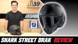 Shark Street Drak Helmet Review at SpeedAddictscom [upl. by Idnahc]