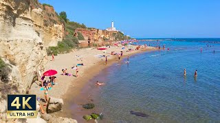 Anzio Italy 🇮🇹 4K Beach Walking Tour 2023 [upl. by Nyladnar]