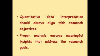 Quantitative Data Interpretation Educational Research [upl. by Schofield461]