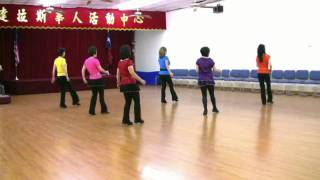 Love Is All Around  Line Dance Dance amp Teach [upl. by Aihsital301]