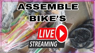 MONGOOSE BIKE ASSEMBLE BMX [upl. by Airdnalahs427]