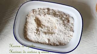 PAN INTEGRAL DE ESPELTA CENTENO Y AVENA EN PANIFICADORA [upl. by Nelubez]