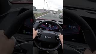 Kia EV6 228HP Acceleration [upl. by Ynnoj]