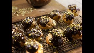 Lurpak Easter  Chocolate Orange Profiteroles [upl. by Elamef870]