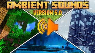 Ambient Sounds version 5  ADDON de SONIDOS AMBIENTALES para MINECRAFT BEDROCK  PE  119 amp 120 [upl. by Llerrom]