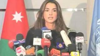 UNICEF Queen Ranias appeal on behalf of Gazas children [upl. by Hills]