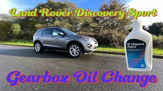 Land Rover Discovery Sport Gearbox Oil Change L550 [upl. by Otrebtuc304]