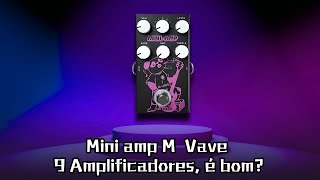 Mini amp M Vave Fender Marshall Engl Soldano Bogner em um pedal [upl. by Haymo]