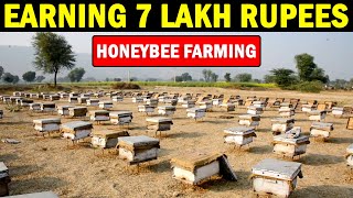 Honey Bee Farming  Beekeeping Farming Apiculture [upl. by Annuahsal]