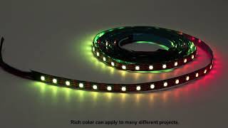 How To Choose a Suitable Addressable LED Strip WS2811 WS2812B SK6812RGBW WS2815 [upl. by Olra]