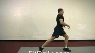 Alternating Lunge Jumps  Exercise Tips [upl. by Marika]