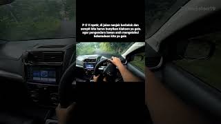 Tips Cara nyetir di jalan sempit berkelok povdrivingindonesia automobile [upl. by Hannej]