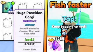 Better Than TinyTask Will Get You Huge Poseidon Faster in Pet Simulator 99 [upl. by Inglebert]