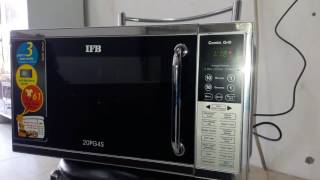 How to use ifb 20 liter grill microwave model 20pg4s full demo [upl. by Rehteh]