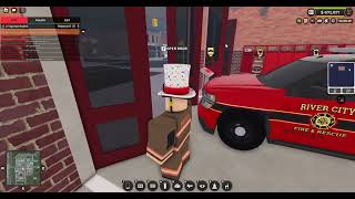 Normal Day as A Firefighter in ERLC Part 2  Diamond Roleplays [upl. by Pentheas]