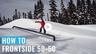 How To Frontside 5050 On A Snowboard [upl. by Conley]