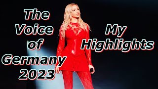 The Voice of Germany 2023  My Highlights [upl. by Acinemod709]