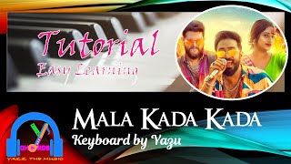 Mala Kada Kada මල කඩ කඩ  Dinesh Gamage X Kaizer Kaiz  SLOW Tutorial [upl. by Adnomal596]