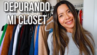 Depurando Mi Closet  Ya no quiero tener tantas cosas depuración [upl. by Ilegna]