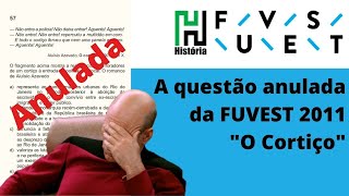 Fuvest 2011 Questão anulada quotO Cortiçoquot Primeira Fase História [upl. by Verile]