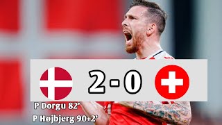 Denmark vs Switzerland 20 Highlights  UEFA Nations League 2024 eFootball Game Play [upl. by Nesyt13]